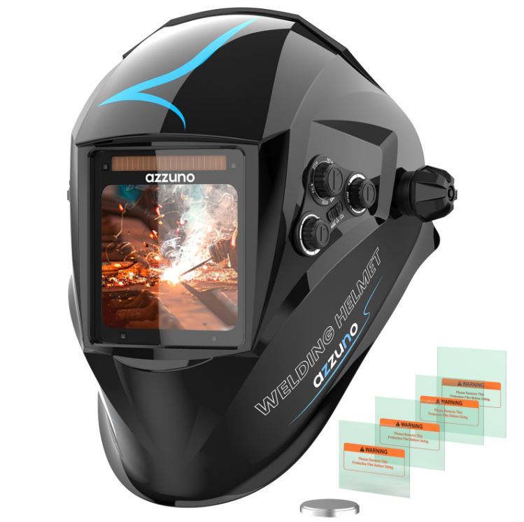 3. AZZUNO Welding Helmet Auto Darkening